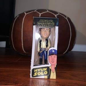 MLB Dodgers Hyun Solo Star Wars Night Collectable Bobble Head